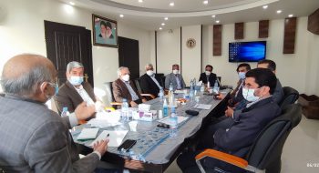 جلسه هیئت مدیره صندوق حمایت از توسعه بخش کشاورزی با ریاست محترم سازمان جهاد کشاورزی استان کرمان