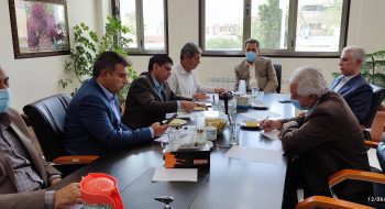 مراسم تودیع ومعارفه نماینده شرکت مادر تخصصی در صندوق کرمان