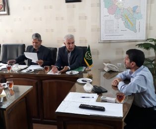 جلسه مدیر عامل و رئیس هیئت مدیره صندوق با دکتر خیراندیش ریاست سازمان جهاد کشاورزی با موضوع املاک مازاد (ماده ۱۲)