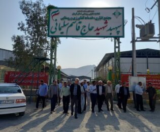 بازدید مدیر عامل ورئیس هیئت مدیره صندوق از مزارع شهرستان ارزوئیه و فعالیتهای سهامداران صندوق