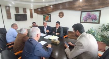 جلسه هیئت مدیره صندوق کرمان با حضور آقای مهندس باقری ریاست سازمان جهاد کشاورزی