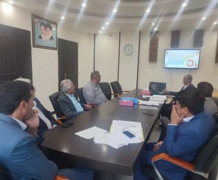 جلسه هیئت مدیره صندوق کرمان باحضور ریاست محترم سازمان جهاد کشاورزی استان