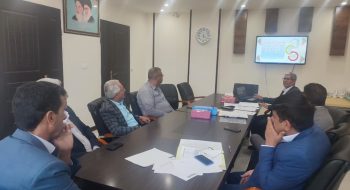 جلسه هیئت مدیره صندوق کرمان باحضور ریاست محترم سازمان جهاد کشاورزی استان