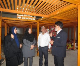 بازدید مشاور وزیر جهاد کشاورزی از اتحادیه تعاونی روستایی شهرستان بم