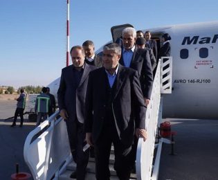 سفر رئیس سازمان انرژی اتمی ایران و وزیر جهاد کشاورزی به شهرستان رفسنجان