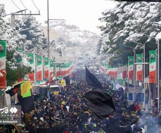 مراسم پنجمین سالگرد سردار شهیدحاج قاسم سلیمانی در دیار کریمان