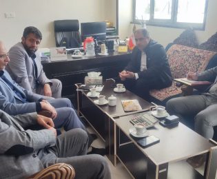 بازدید دکتر حسن زاده معاونت محترم امور اقتصادی استانداری کرمان از صندوق